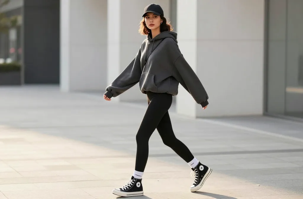 11 Leggings and Converse Outfit Ideas You’Ll Live in