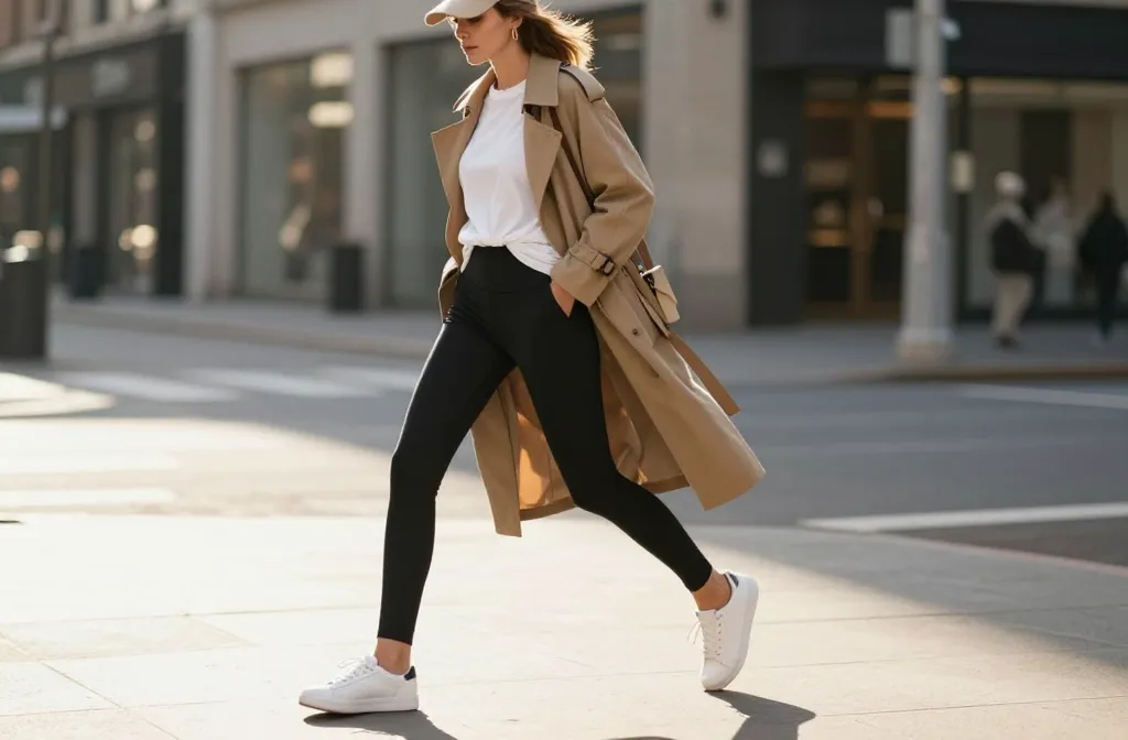 11 T Shirt and Leggings Outfit Ideas That Look Luxe