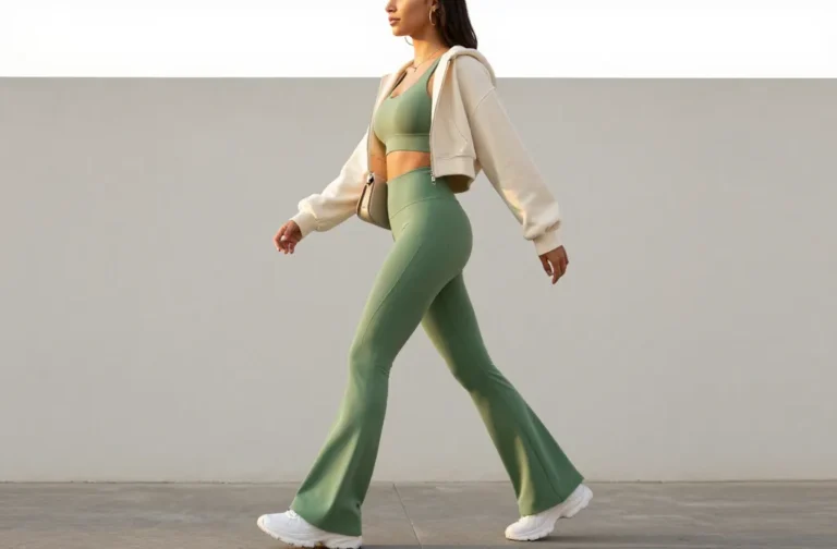 12 Green Flare Leggings Outfit Ideas You’Ll Want to Copy