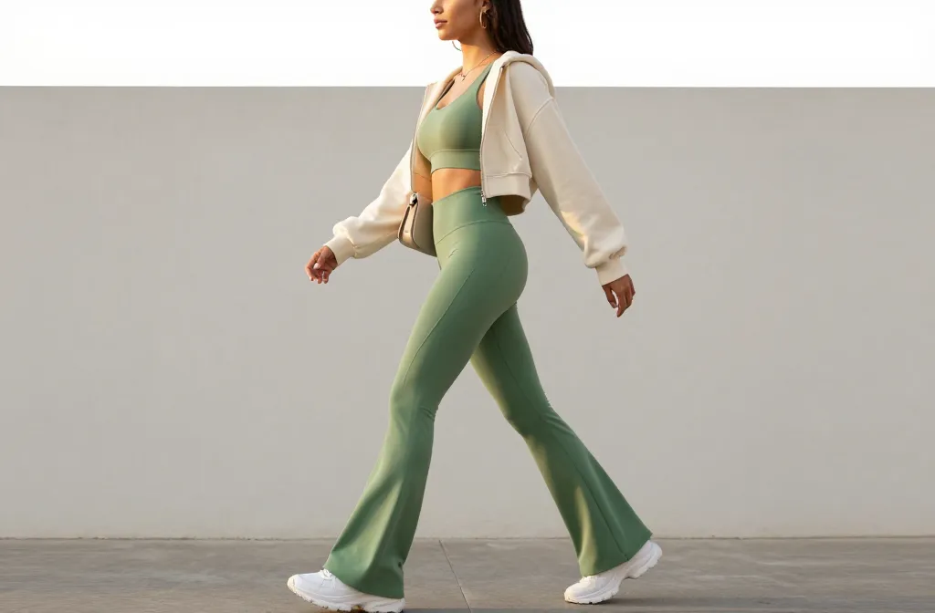 12 Green Flare Leggings Outfit Ideas You’Ll Want to Copy