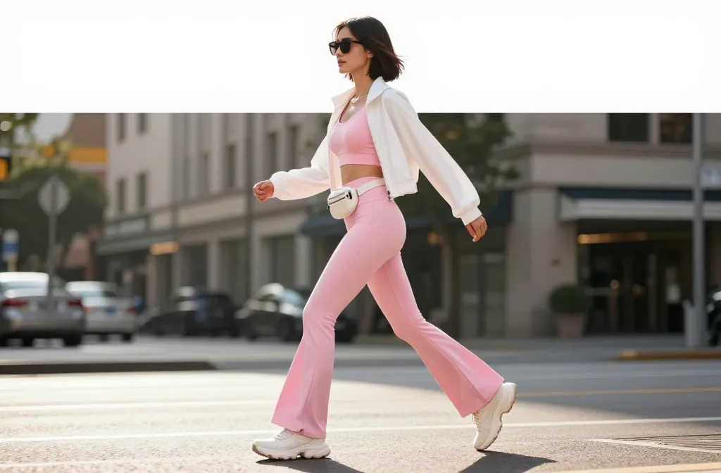 10 Pink Flare Leggings Outfit Ideas You’Ll Live in