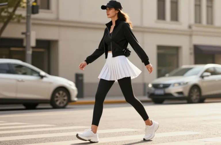 12 Skirt with Leggings Looks You’Ll Wear on Repeat