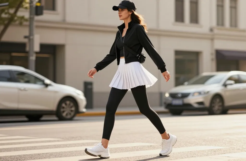 12 Skirt with Leggings Looks You’Ll Wear on Repeat