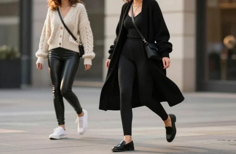 11 Cardigan and Leggings Outfit Ideas You’Ll Love