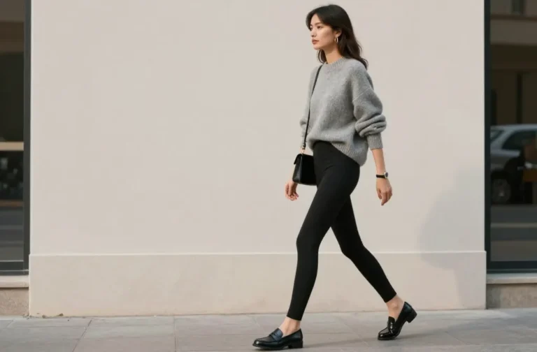 10 Sweater Leggings Outfit Ideas That Look Luxe, Feel Cozy
