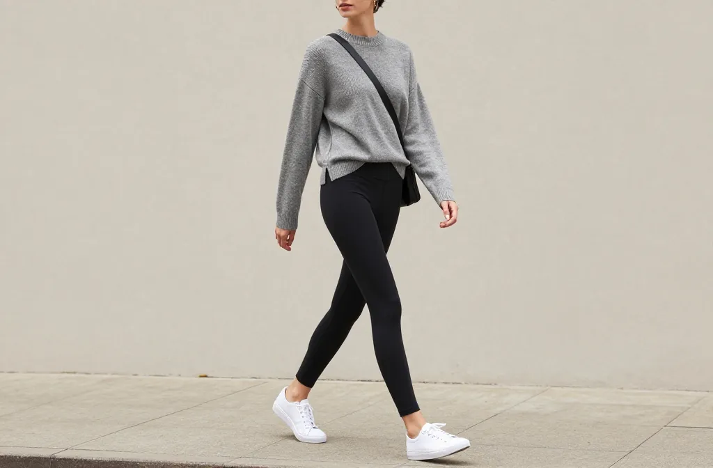 11 Sweater and Leggings Outfits You’Ll Live in