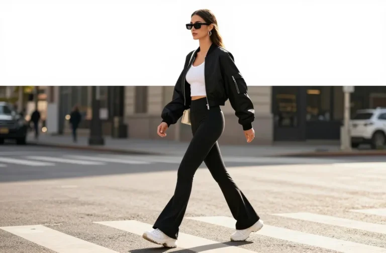 10 Flare Black Leggings Outfit Ideas You’Ll Live in