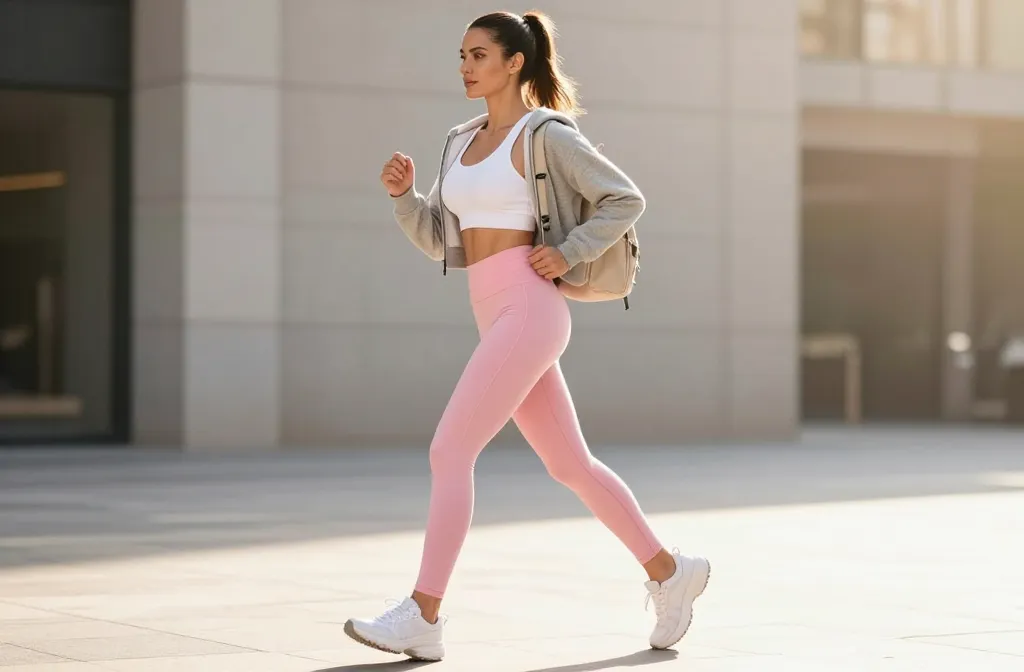 11 Pink Foldover Leggings That Level Up Every Outfit