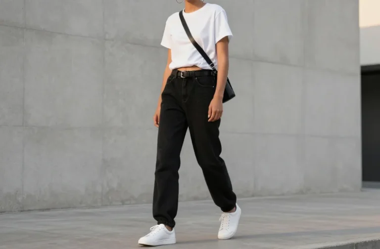 Viral Looks: 13 Black Baggy Jeans Outfits That Fix Lazy Style