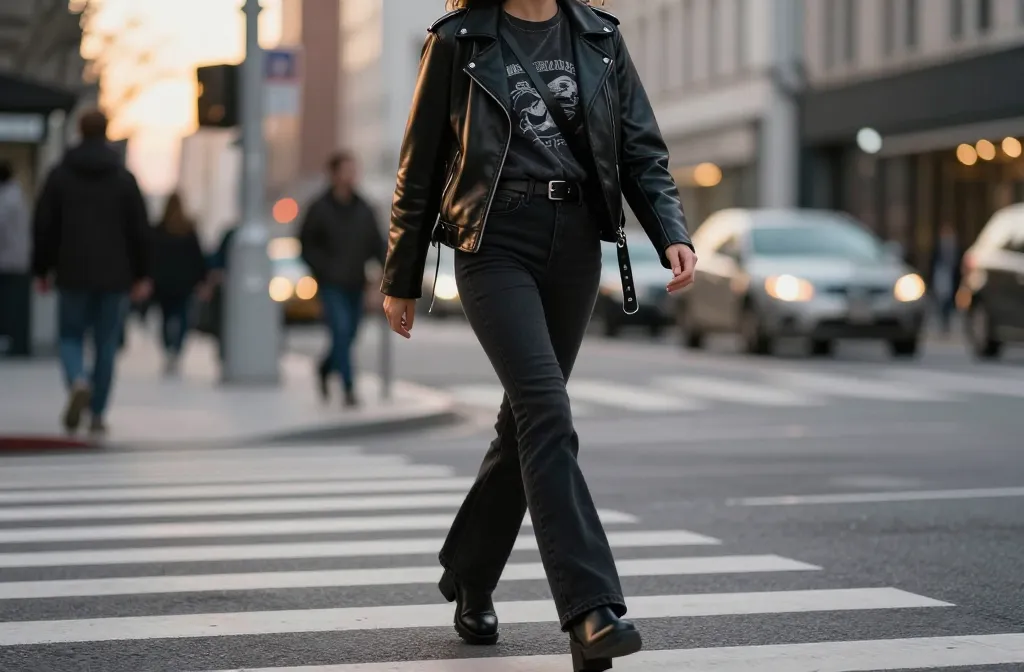 Steal These 11 Effortless Black Flare Jeans Outfits for Weekend Vibes