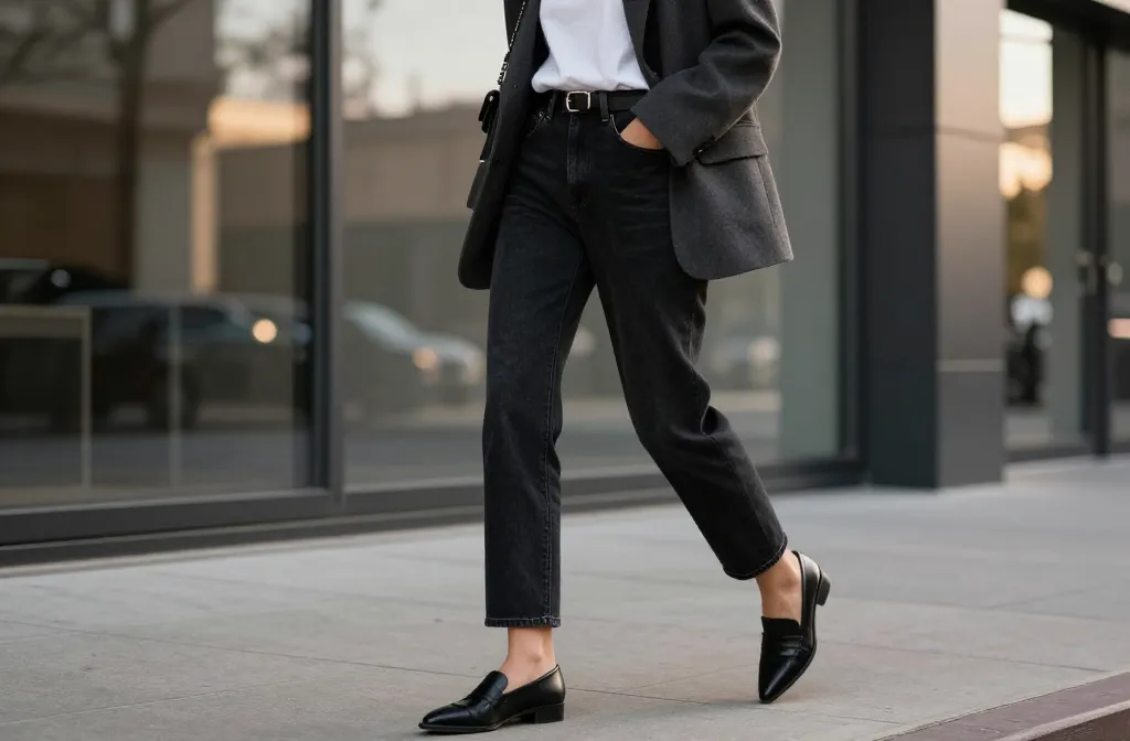 13 Ways to Make Your Black Denim Jeans Outfit Look High-End Now