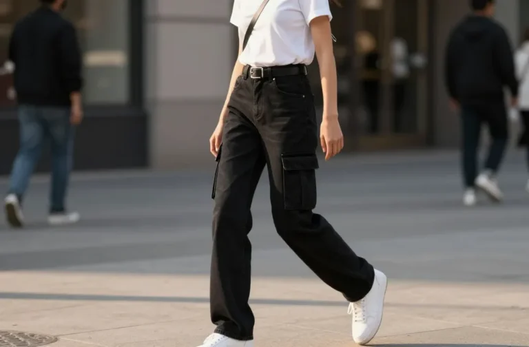 Viral Guide: 12 Black Cargo Jeans Looks That Solve “What to Wear” Problems