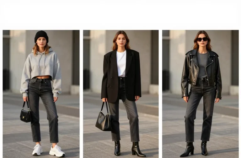 Steal These 10 Faded Black Jeans Outfit Ideas You Can Copy in Minutes