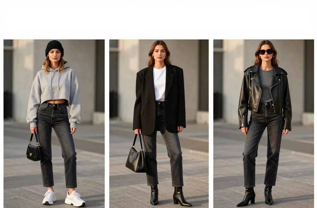 Steal These 10 Faded Black Jeans Outfit Ideas You Can Copy in Minutes