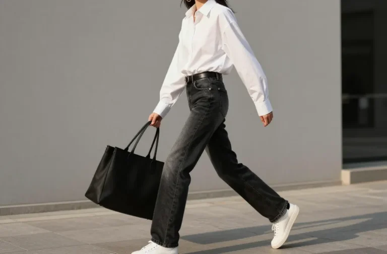 Steal-Their-Style: 12 Faded Black Jeans Outfit Ideas That Work in Any Season