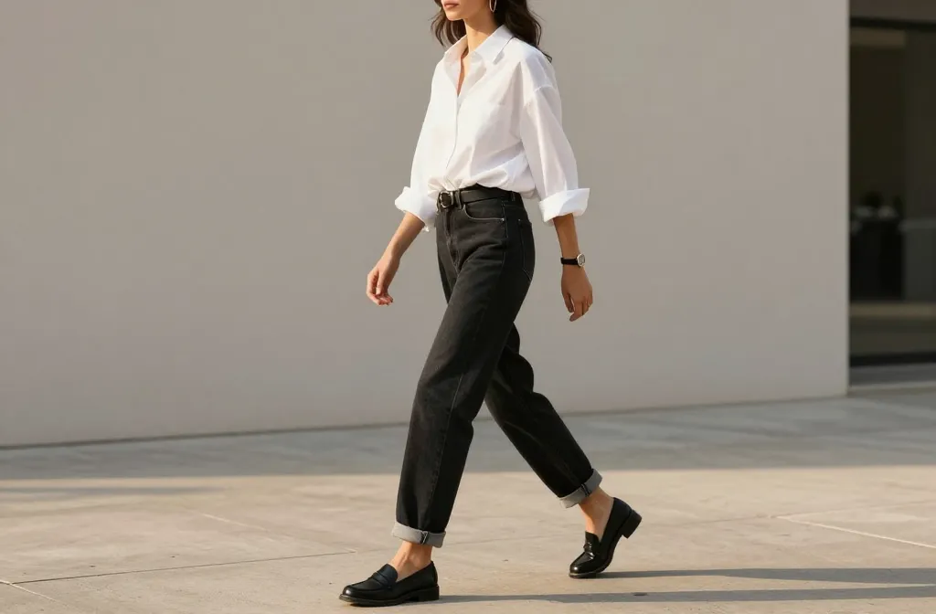15 Black Jeans White Shirt Outfit Combos That Always Get Compliments