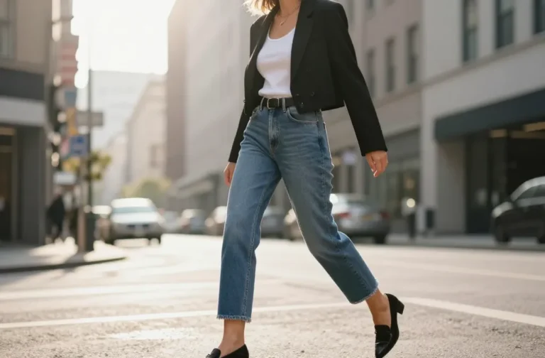 Steal These 10 Blue Jeans Outfits That Hide Your “Problem Areas”