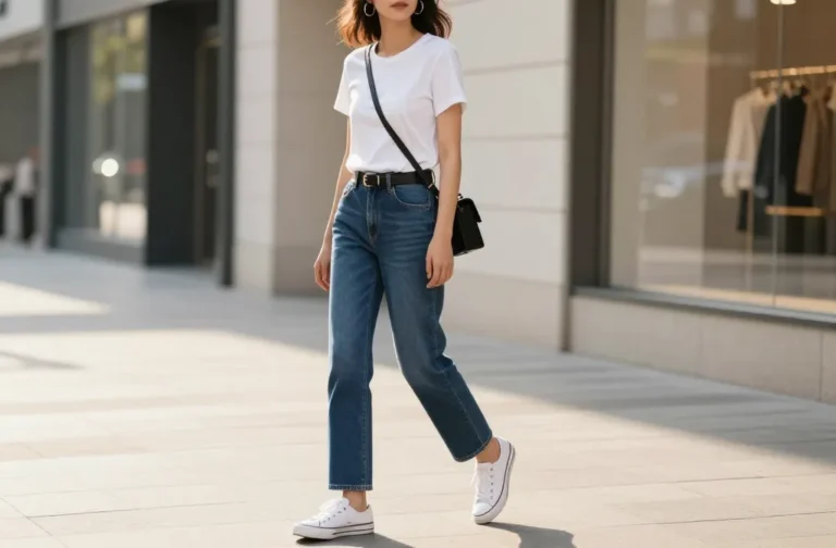 12 Dark Blue Jeans Outfits for Effortless Weekend Style That Wow
