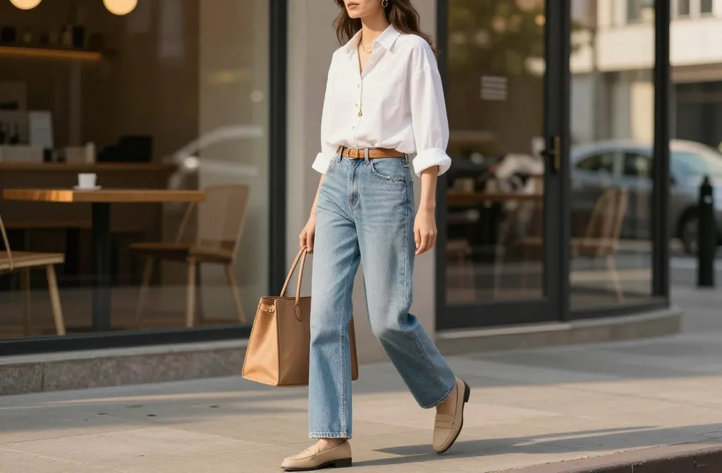 Viral 13 Light Blue Jeans Outfit Ideas for Casual but Chic Looks