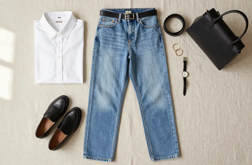 12 Light Blue Jeans Outfits That Never Go Out of Style Unlocked