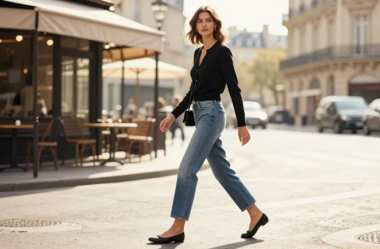 13 Ways to Elevate Blue Jeans with a Black Top That Slay