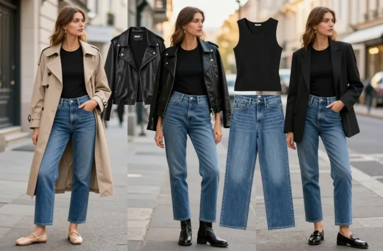 Viral 10 Ways to Style a Black Top with Jeans You Already Own
