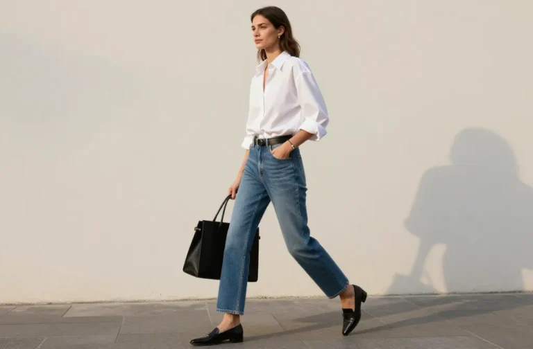 12 Blue Jeans White Shirt Combos That Look Expensive—Now