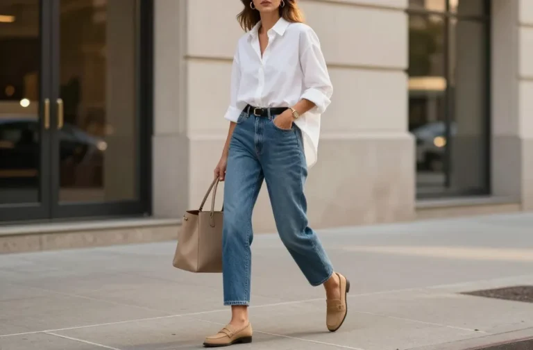 Viral Guide: 10 Blue Mom Jeans Outfits That Work for Any Season