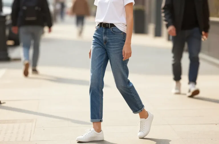 Steal These 15 Blue Mom Jeans Outfit Ideas You Can Copy in 5 Minutes