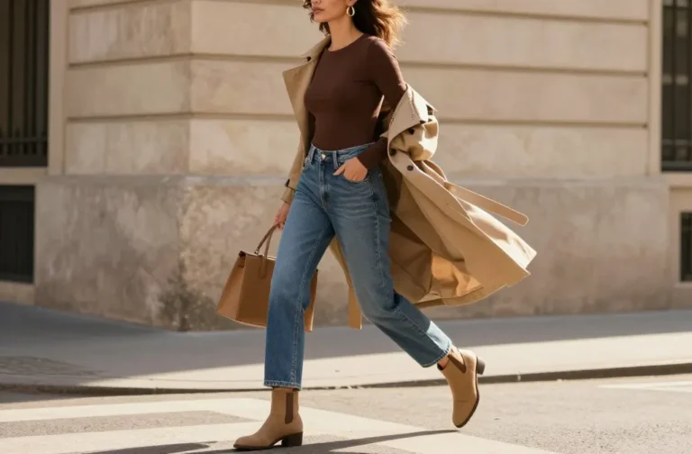 Viral 12 Styling Tricks to Make Your Brown Top and Blue Jeans Pop